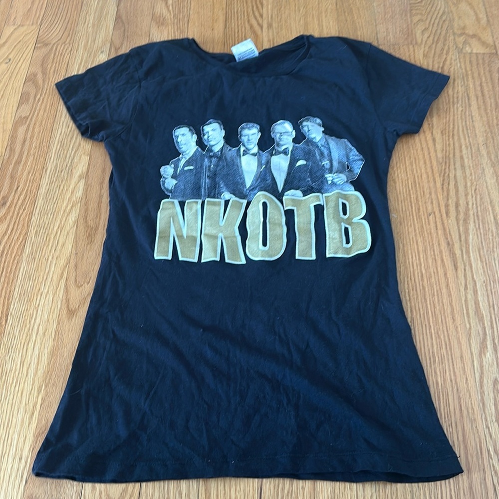 New Kids on the Block Black T-Shirt.